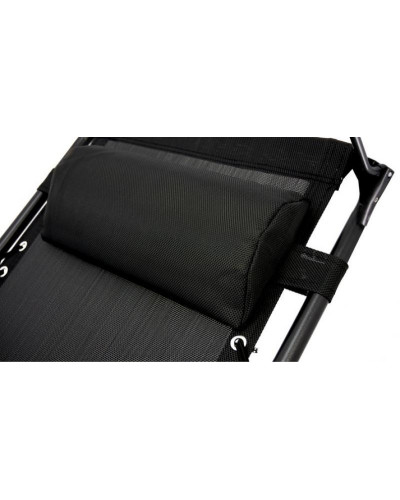 Шезлонг GardenLine Relax Black до 130 кг.!