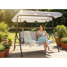 Садова гойдалка GardenLine VIP 170*110*153см Grey