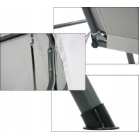Садова гойдалка GardenLine VIP 170*110*153см Grey