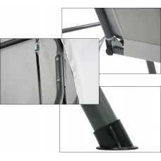 Садова гойдалка GardenLine VIP 170*110*153см Grey