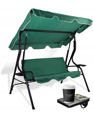 Садова гойдалка GardenLine VIP 170*110*153см Green