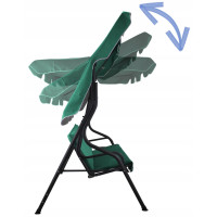 Садова гойдалка GardenLine VIP 170*110*153см Green
