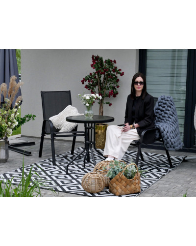Комплект садових меблів GardenLine Majorka-2 Black