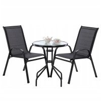 Комплект садових меблів GardenLine Majorka-2 Black