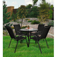 Комплект садових меблів GardenLine Majorka-4 Black