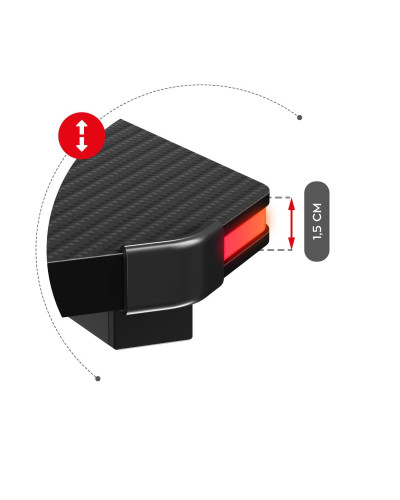 Комп'ютерний стіл Huzaro Hero 3.3 RGB