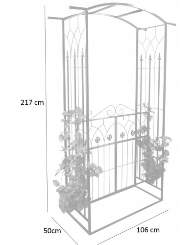 Арка садова-пергола GardenLine DEN9074