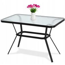 Стіл садовий GardenLine Fenix Black 110*60*70 см.