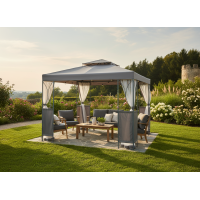 Павільйон садовий GardenLine ALTANA Grey