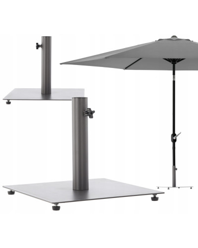 Підставка для парасолі GardenLine GAO0834 Inox