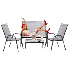 Комплект садових меблів GardenLine SOFA Grey