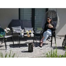 Комплект садових меблів GardenLine SOFA Black