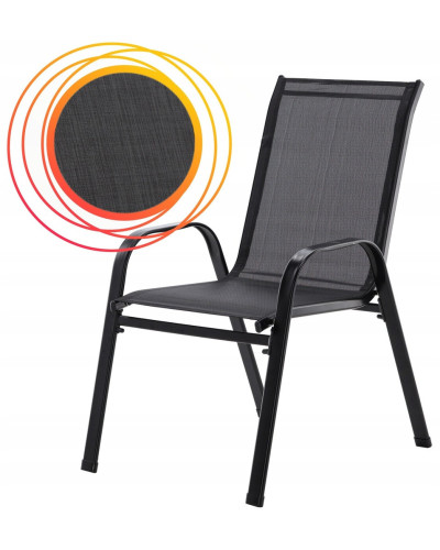 Комплект садових меблів GardenLine SOFA Black