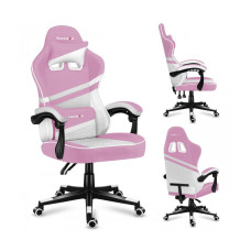 Комп'ютерне крісло Huzaro Force 4.4 Pink тканина
