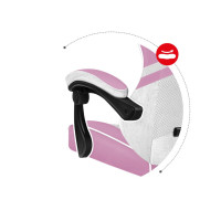 Комп'ютерне крісло Huzaro Force 4.4 Pink тканина