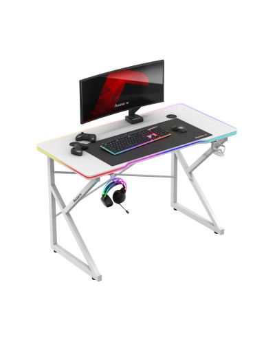 Комп'ютерний стіл HUZARO Hero 1.7 RGB White