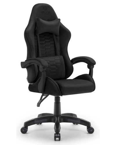 Комп'ютерне крісло Hell's HC-1000 Black (тканина)