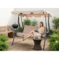 Садова гойдалка GardenLine VIP 170*110*153см Beige