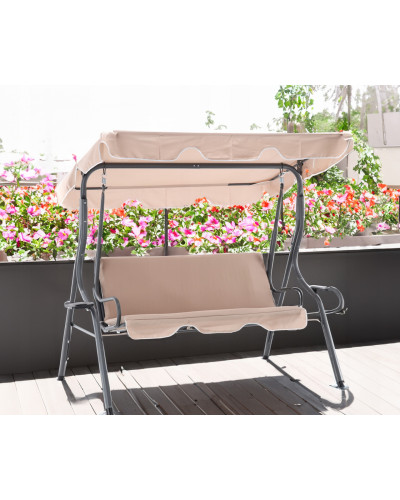 Садова гойдалка GardenLine VIP 170*110*153см Beige