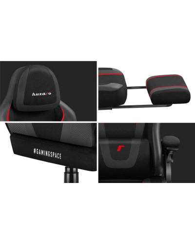 Комп'ютерне крісло Huzaro Force 4.6 Carbon тканина