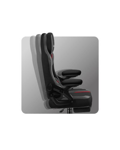 Комп'ютерне крісло Huzaro Force 4.6 Carbon тканина