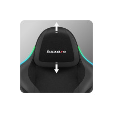 Комп'ютерне крісло Huzaro Force 4.6 Black RGB тканина