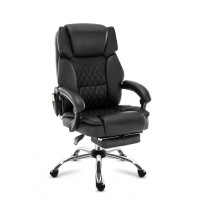 Крісло офісне з масажем Mark Adler Boss 6.0 Black