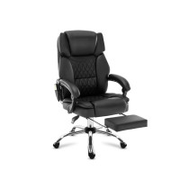 Крісло офісне з масажем Mark Adler Boss 6.0 Black