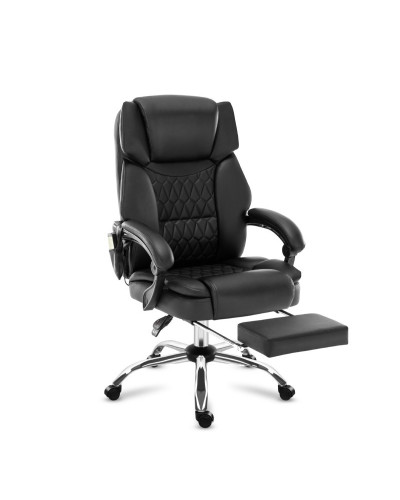 Крісло офісне з масажем Mark Adler Boss 6.0 Black