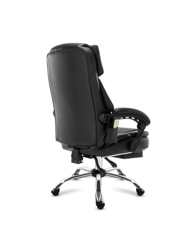 Крісло офісне з масажем Mark Adler Boss 6.0 Black