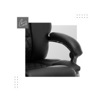 Крісло офісне з масажем Mark Adler Boss 6.0 Black