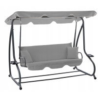Садова гойдалка GardenLine Venera 210x120x170 см. Grey