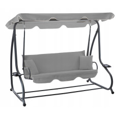 Садова гойдалка GardenLine Venera 210x120x170 см. Grey