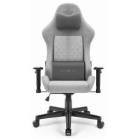 Комп'ютерне крісло Hell's Chair HC-1006 Grey-Black тканина