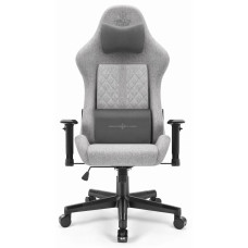 Комп'ютерне крісло Hell's Chair HC-1006 Grey-Black тканина