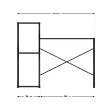 Комп'ютерний стіл Mark Adler Leader 3.5 Black