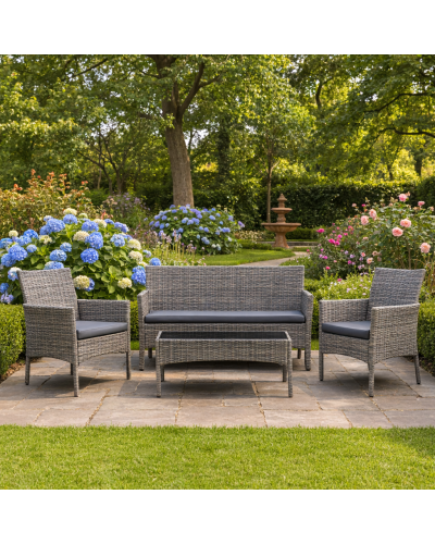 Набір садових меблів GardenLine Reno Grey