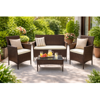 Набір садових меблів GardenLine Reno Brown