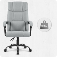 Крісло офісне Cabro C505 Grey тканина