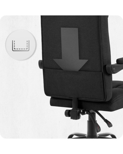 Крісло офісне Cabro C505 Black тканина