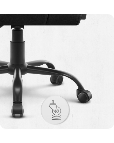 Крісло офісне Cabro C505 Black тканина