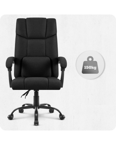 Крісло офісне Cabro C505 Black тканина
