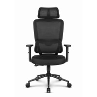 Крісло офісне Cabro C506 Black тканина