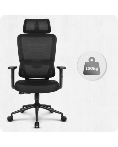 Крісло офісне Cabro C506 Black тканина