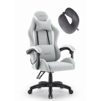 Крісло Cabro C500 Grey-White тканина