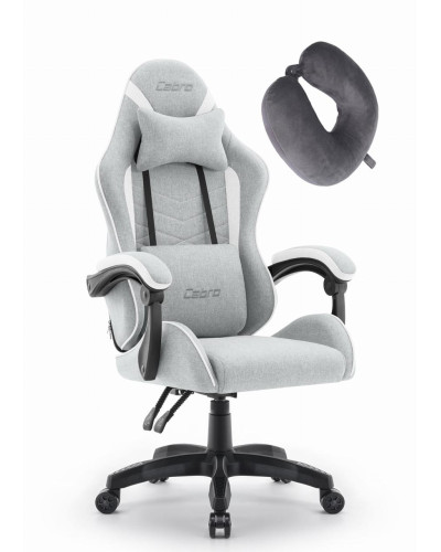 Крісло Cabro C500 Grey-White тканина