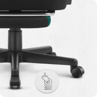 Крісло Cabro C504 Black-Green тканина