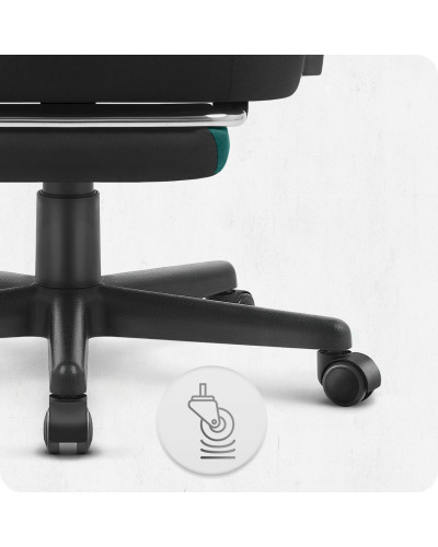 Крісло Cabro C504 Black-Green тканина
