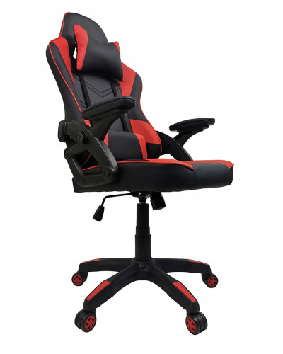 Крісло Kontrast Venos Black-Red