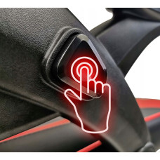 Крісло Kontrast Venos Black-Red